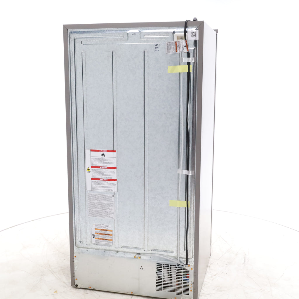 Pictures of 33 in. Wide Fingerprint-Resistant Stainless Steel Whirlpool 21.4 cu. ft. Side by Side Refrigerator with In Door Ice and Water Dispenser - Scratch & Dent - Minor - Neu Appliance Outlet - Discount Appliance Outlet in Austin, Tx