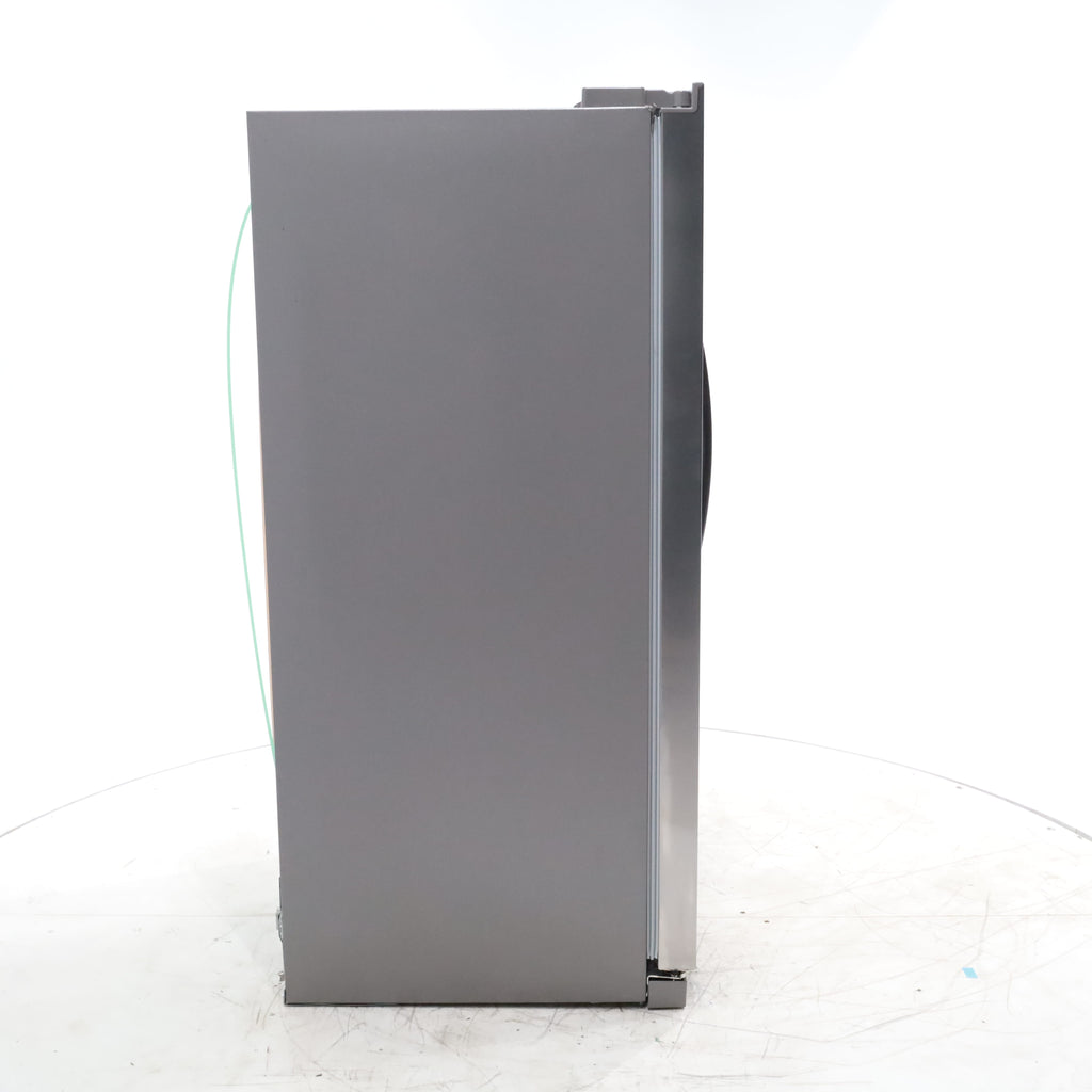 Pictures of 33" Wide Stainless Steel Frigidaire 22.3 cu. ft. ENERGY STAR Side by Side Refrigerator with Exterior Water and Ice Dispenser - Scratch & Dent - Minor - Neu Appliance Outlet - Discount Appliance Outlet in Austin, Tx