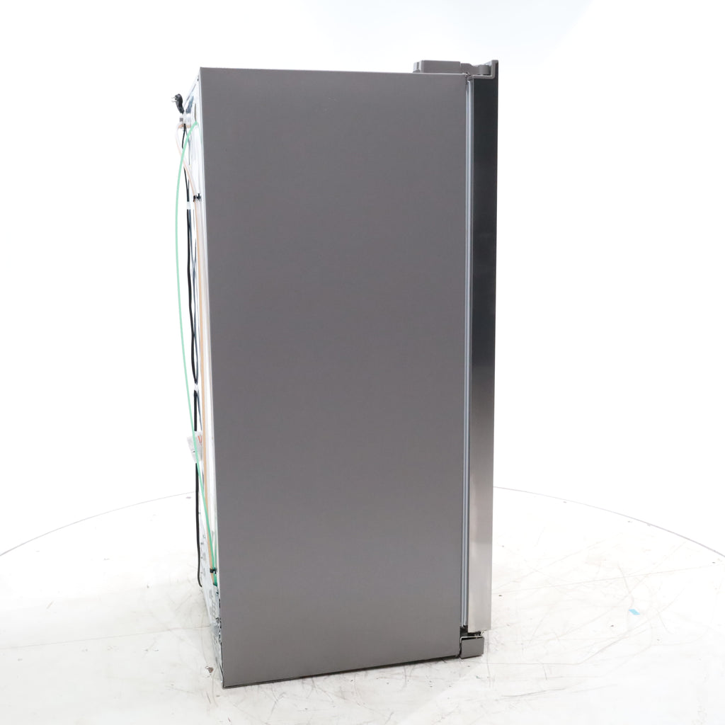 Pictures of 33" Wide Stainless Steel Frigidaire 22.3 cu. ft. ENERGY STAR Side by Side Refrigerator with Exterior Water and Ice Dispenser - Scratch & Dent - Minor - Neu Appliance Outlet - Discount Appliance Outlet in Austin, Tx