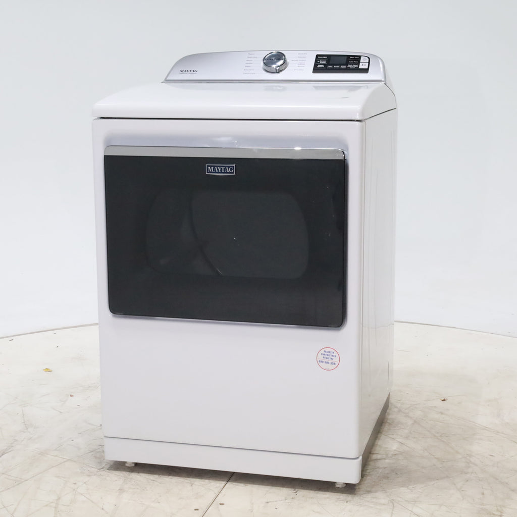 Pictures of ENERGY STAR Maytag Smart Capable 7.4 cu. ft. Electric Steam Dryer with Extra Power Button - Scratch & Dent - Minor - Neu Appliance Outlet - Discount Appliance Outlet in Austin, Tx