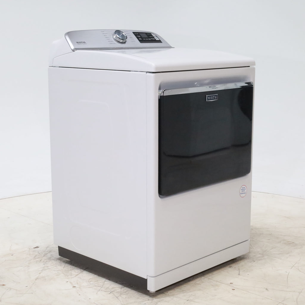 Pictures of ENERGY STAR Maytag Smart Capable 7.4 cu. ft. Electric Steam Dryer with Extra Power Button - Scratch & Dent - Minor - Neu Appliance Outlet - Discount Appliance Outlet in Austin, Tx