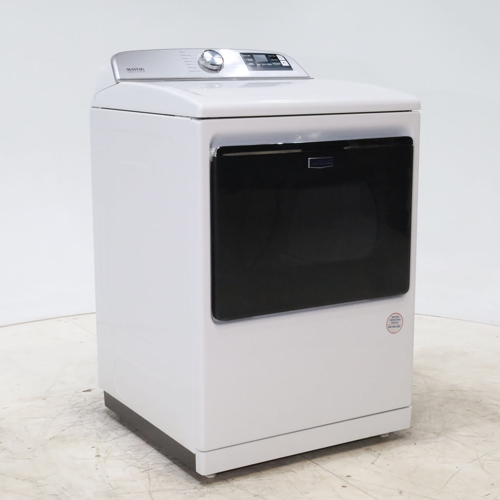 Pictures of ENERGY STAR Maytag Smart Capable 7.4 cu. ft. Electric Steam Dryer with Extra Power Button - Scratch & Dent - Minor - Neu Appliance Outlet - Discount Appliance Outlet in Austin, Tx