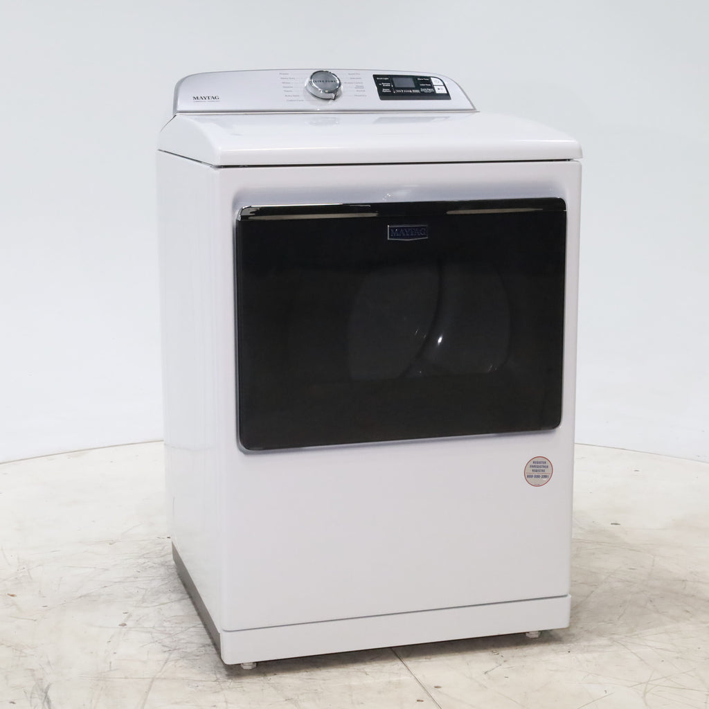 Pictures of ENERGY STAR Maytag Smart Capable 7.4 cu. ft. Electric Steam Dryer with Extra Power Button - Scratch & Dent - Minor - Neu Appliance Outlet - Discount Appliance Outlet in Austin, Tx