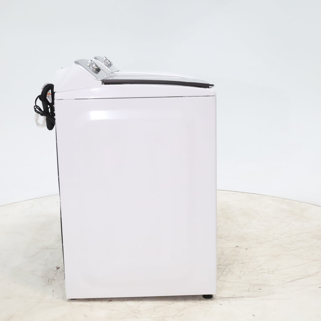 Pictures of Maytag ENERGY STAR 5.2 cu. ft. Top Load Agitator Washing Machine with Extra Power Button and ENERGY STAR Maytag Smart Capable 7.4 cu. ft. Electric Steam Dryer with Extra Power Button - Scratch & Dent - Minor - Neu Appliance Outlet - Discount Appliance Outlet in Austin, Tx