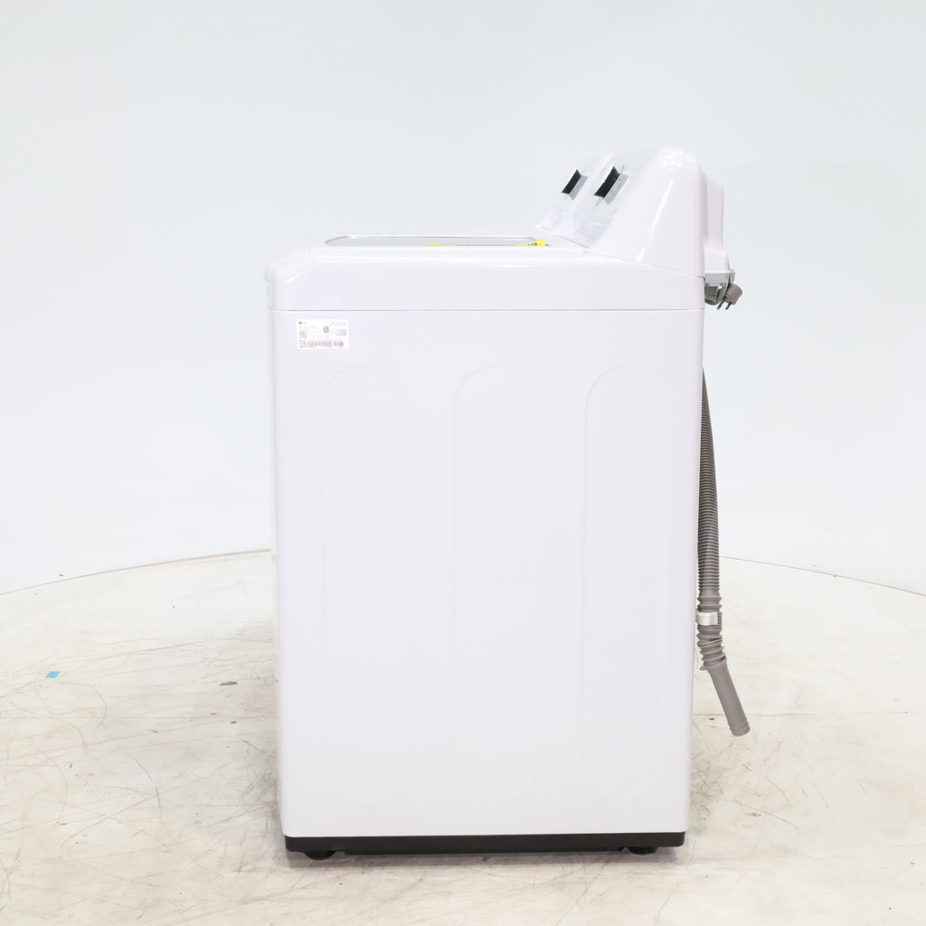 Pictures of ENERGY STAR LG 4.1 cu. ft. Top Load Washing Machine with 4-Way Agitator and  ENERGY STAR LG 7.3 cu. ft. Electric Dryer with Smart Diagnosis - Scratch & Dent - Minor - Neu Appliance Outlet - Discount Appliance Outlet in Austin, Tx