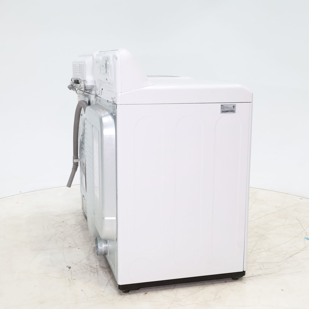 Pictures of ENERGY STAR LG 4.1 cu. ft. Top Load Washing Machine with 4-Way Agitator and  ENERGY STAR LG 7.3 cu. ft. Electric Dryer with Smart Diagnosis - Scratch & Dent - Minor - Neu Appliance Outlet - Discount Appliance Outlet in Austin, Tx