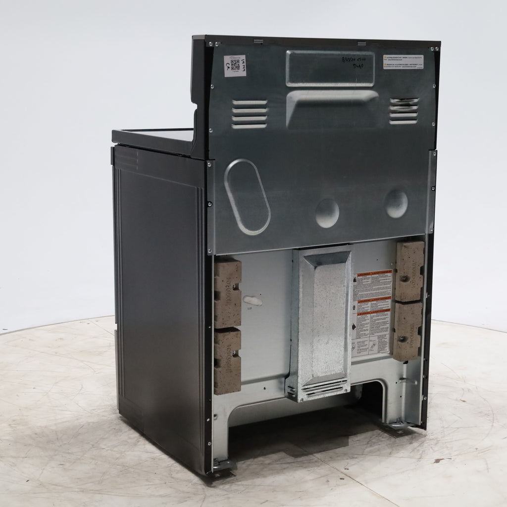 Pictures of Fingerprint Resistant Stainless Steel Whirlpool 5.3 cu. ft. Freestanding 5 Heating Element Smooth Cooktop Range with Convection - Certified Refurbished - Neu Appliance Outlet - Discount Appliance Outlet in Austin, Tx