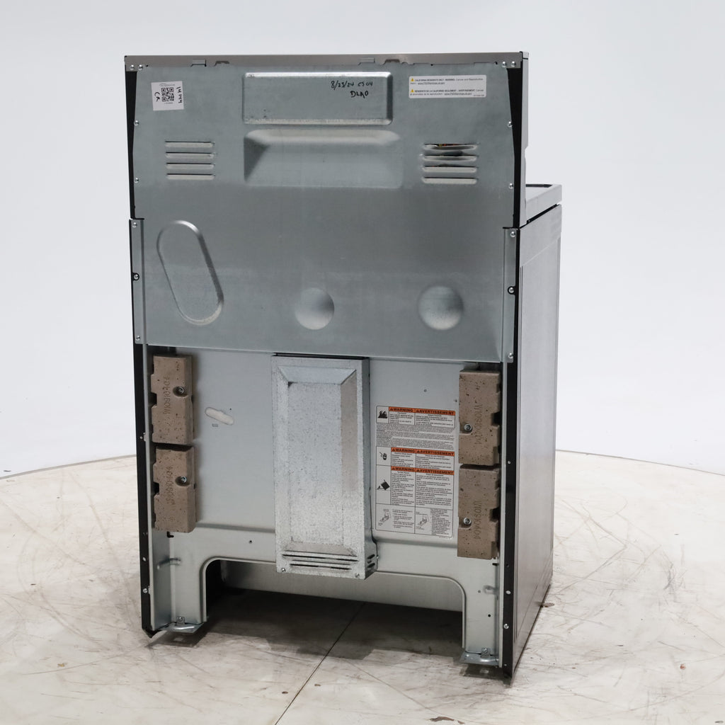 Pictures of Fingerprint Resistant Stainless Steel Whirlpool 5.3 cu. ft. Freestanding 5 Heating Element Smooth Cooktop Range with Convection - Certified Refurbished - Neu Appliance Outlet - Discount Appliance Outlet in Austin, Tx