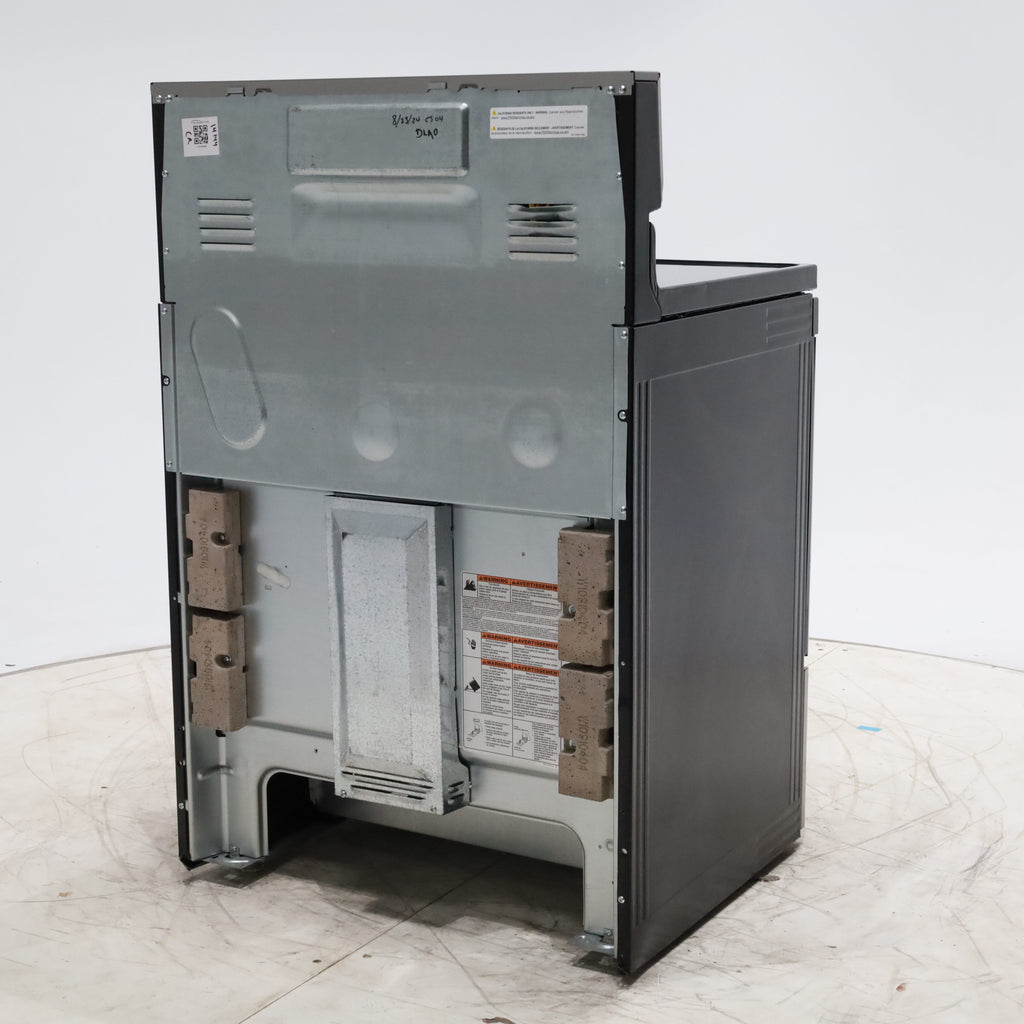 Pictures of Fingerprint Resistant Stainless Steel Whirlpool 5.3 cu. ft. Freestanding 5 Heating Element Smooth Cooktop Range with Convection - Certified Refurbished - Neu Appliance Outlet - Discount Appliance Outlet in Austin, Tx