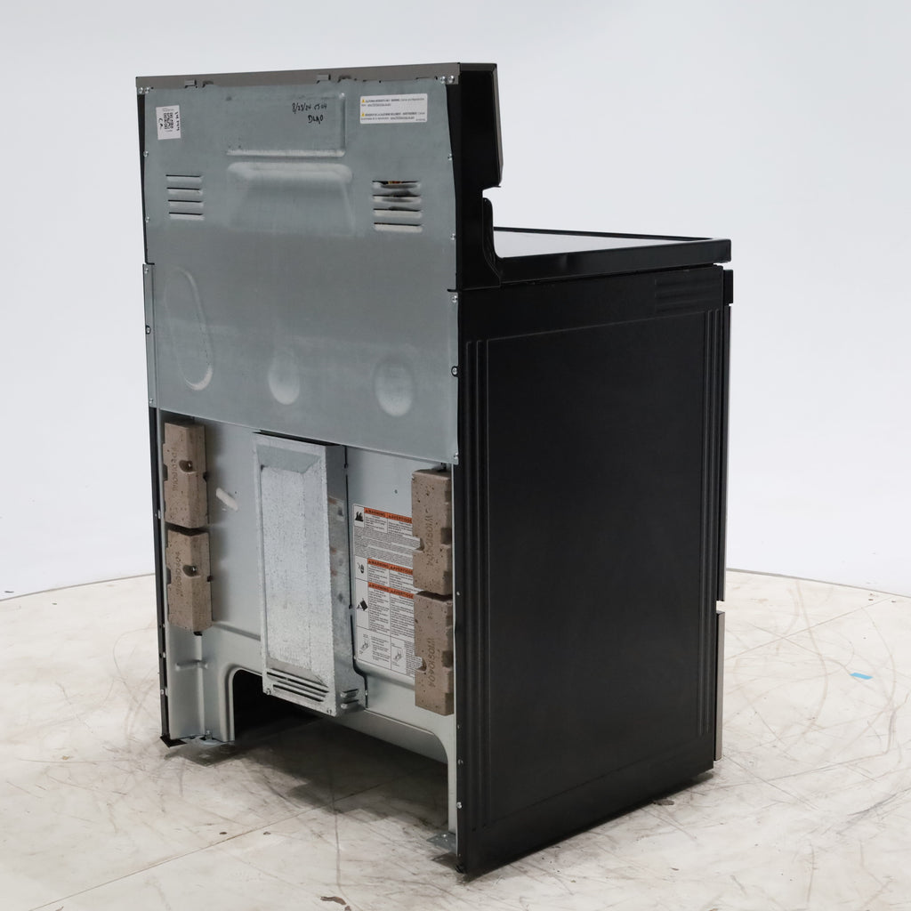 Pictures of Fingerprint Resistant Stainless Steel Whirlpool 5.3 cu. ft. Freestanding 5 Heating Element Smooth Cooktop Range with Convection - Certified Refurbished - Neu Appliance Outlet - Discount Appliance Outlet in Austin, Tx