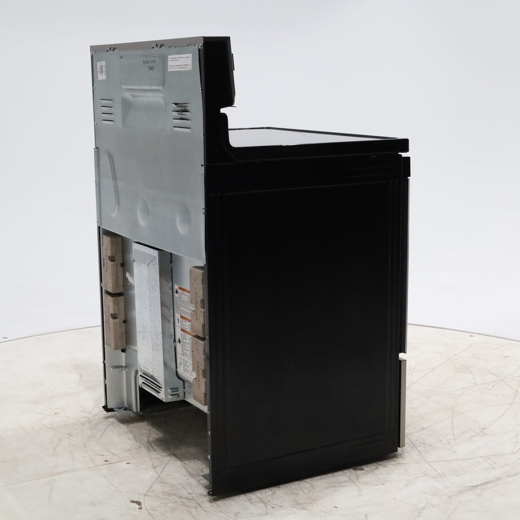 Pictures of Fingerprint Resistant Stainless Steel Whirlpool 5.3 cu. ft. Freestanding 5 Heating Element Smooth Cooktop Range with Convection - Certified Refurbished - Neu Appliance Outlet - Discount Appliance Outlet in Austin, Tx