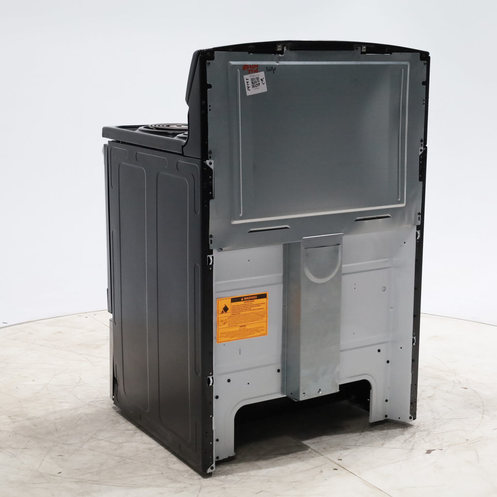 Pictures of Black with Stainless Steel GE 5.0 cu. ft. Freestanding 4 Element Electric Range with Sensi-Temp Technology - Certified Refurbished - Neu Appliance Outlet - Discount Appliance Outlet in Austin, Tx