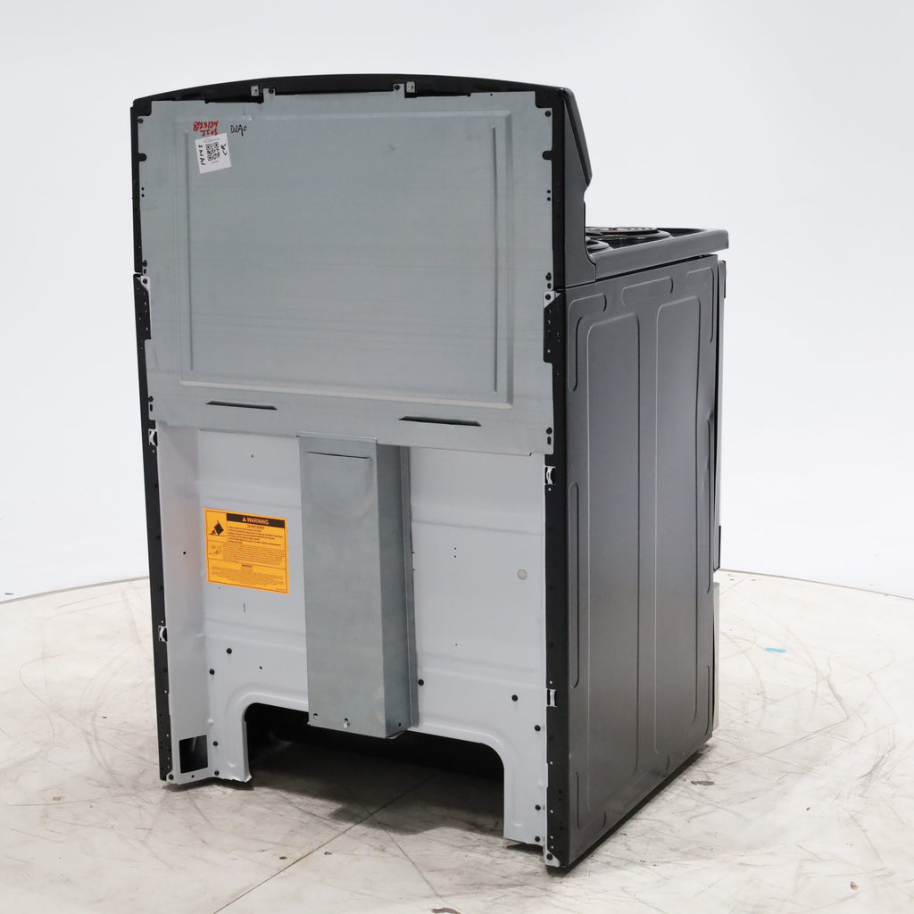 Pictures of Black with Stainless Steel GE 5.0 cu. ft. Freestanding 4 Element Electric Range with Sensi-Temp Technology - Certified Refurbished - Neu Appliance Outlet - Discount Appliance Outlet in Austin, Tx