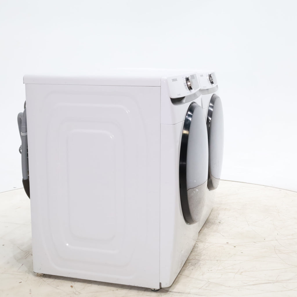 Pictures of ENERGY STAR Samsung 4.5 cu. ft. Front Load Washing Machine with Steam and Samsung Wifi 7.5 cu. ft. Front Load Gas Dryer with Steam - Certified Refurbished - Neu Appliance Outlet - Discount Appliance Outlet in Austin, Tx