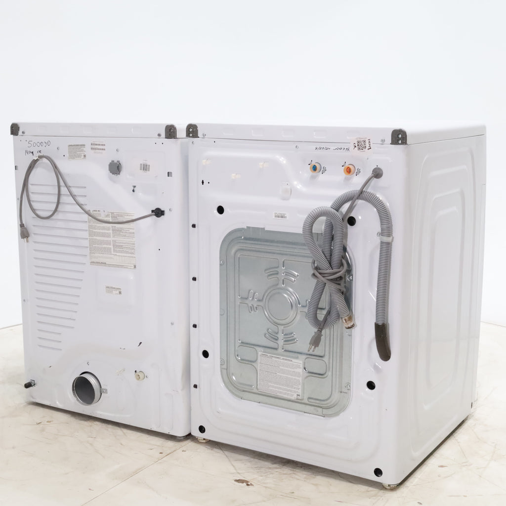 Pictures of ENERGY STAR Samsung 4.5 cu. ft. Front Load Washing Machine with Steam and Samsung Wifi 7.5 cu. ft. Front Load Gas Dryer with Steam - Certified Refurbished - Neu Appliance Outlet - Discount Appliance Outlet in Austin, Tx