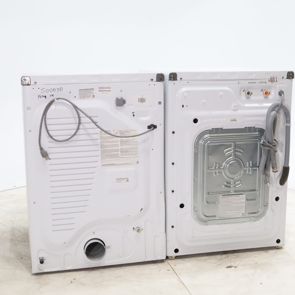 Pictures of ENERGY STAR Samsung 4.5 cu. ft. Front Load Washing Machine with Steam and Samsung Wifi 7.5 cu. ft. Front Load Gas Dryer with Steam - Certified Refurbished - Neu Appliance Outlet - Discount Appliance Outlet in Austin, Tx