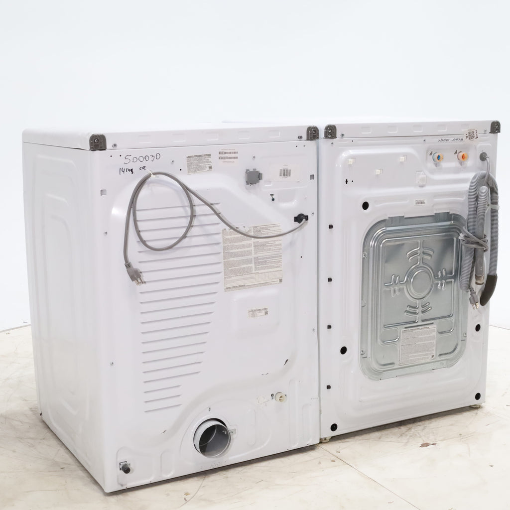 Pictures of ENERGY STAR Samsung 4.5 cu. ft. Front Load Washing Machine with Steam and Samsung Wifi 7.5 cu. ft. Front Load Gas Dryer with Steam - Certified Refurbished - Neu Appliance Outlet - Discount Appliance Outlet in Austin, Tx
