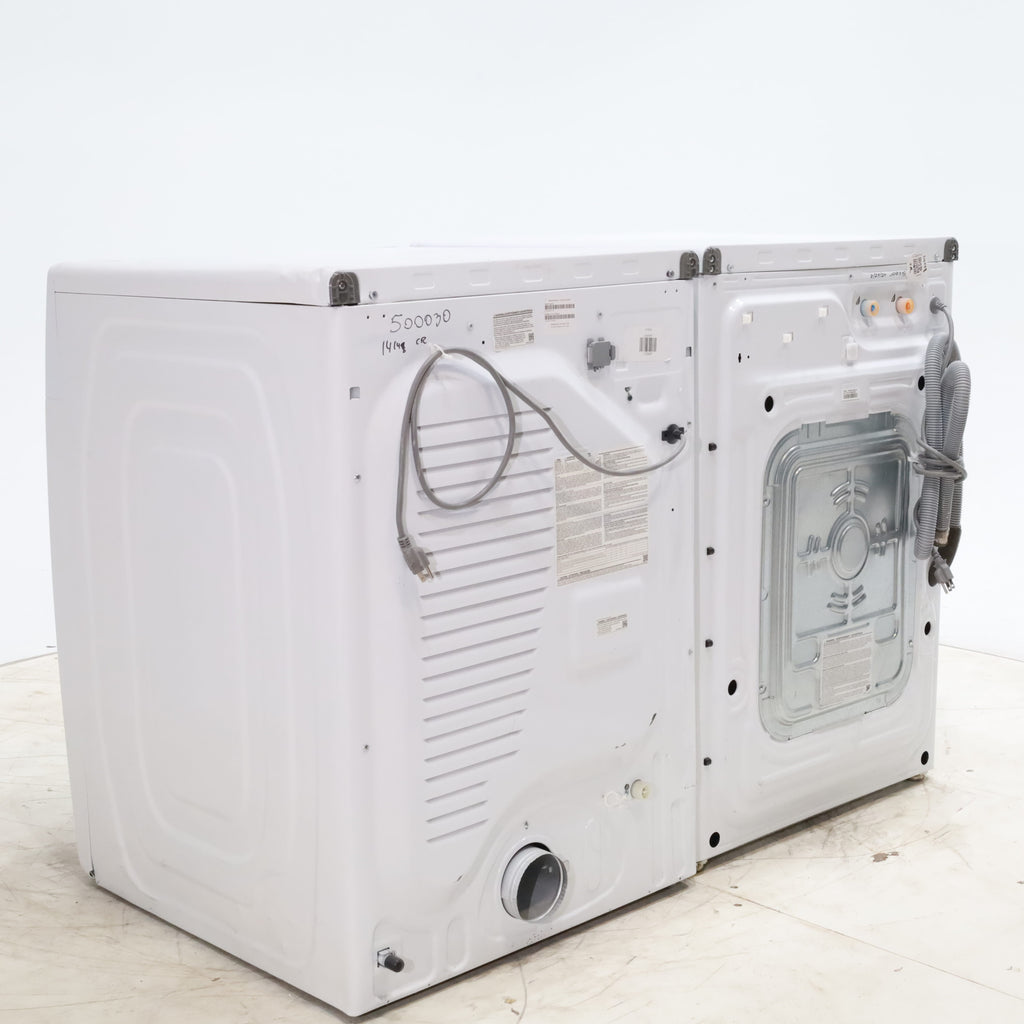 Pictures of ENERGY STAR Samsung 4.5 cu. ft. Front Load Washing Machine with Steam and Samsung Wifi 7.5 cu. ft. Front Load Gas Dryer with Steam - Certified Refurbished - Neu Appliance Outlet - Discount Appliance Outlet in Austin, Tx