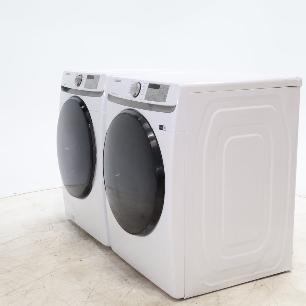 Pictures of ENERGY STAR Samsung 4.5 cu. ft. Front Load Washing Machine with Steam and Samsung Wifi 7.5 cu. ft. Front Load Gas Dryer with Steam - Certified Refurbished - Neu Appliance Outlet - Discount Appliance Outlet in Austin, Tx