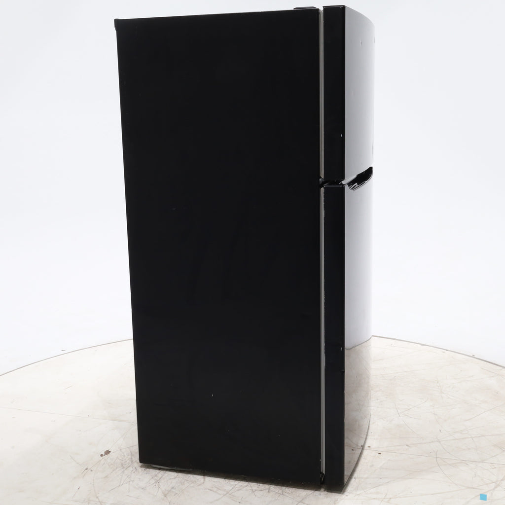 Pictures of 30 Inch Wide LG Black 20.2 cu ft ENERGY STAR Top Freezer and Bottom Refrigerator with LED Lighting and Adjustable Glass Shelving - Certified Refurbished - Neu Appliance Outlet - Discount Appliance Outlet in Austin, Tx