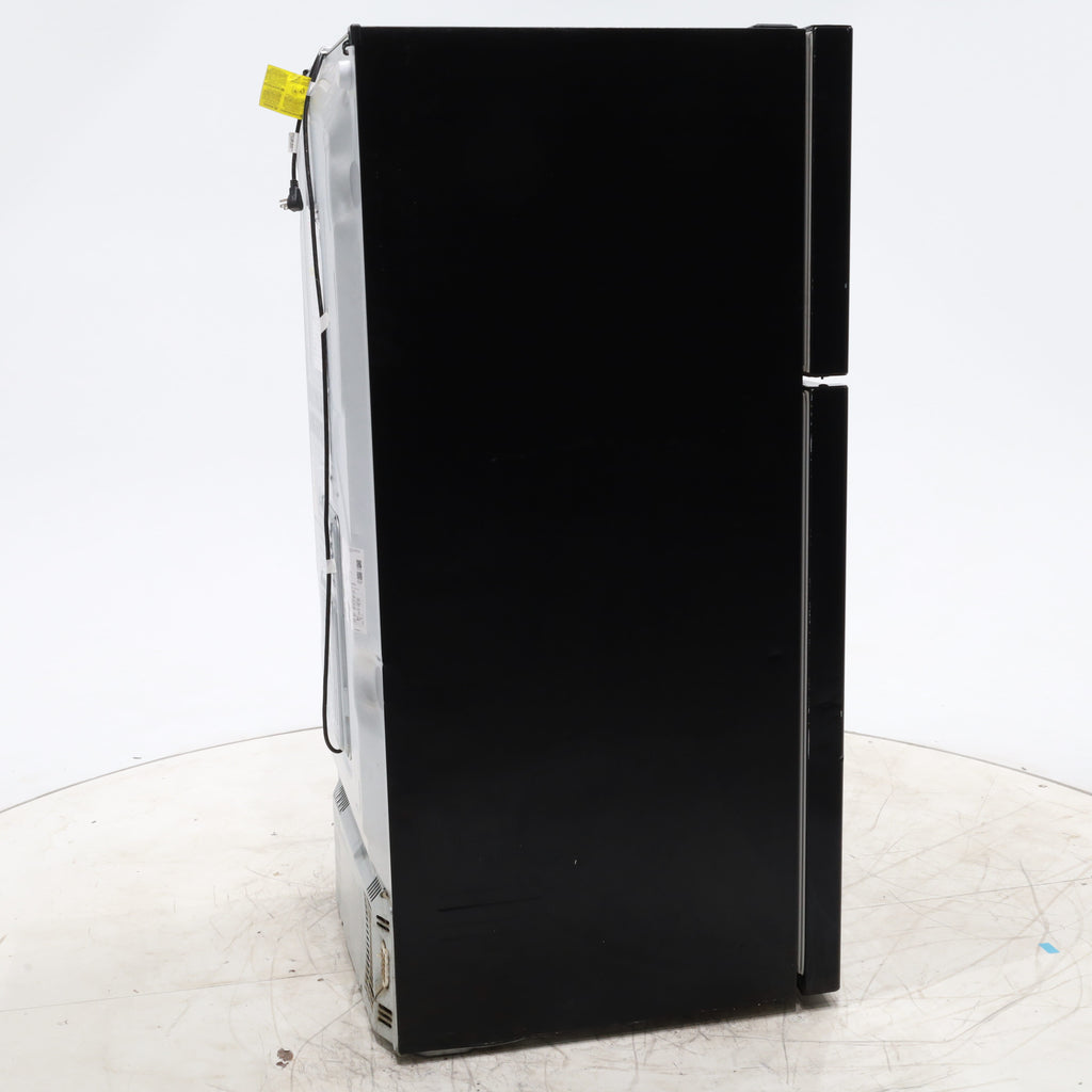 Pictures of 30 Inch Wide LG Black 20.2 cu ft ENERGY STAR Top Freezer and Bottom Refrigerator with LED Lighting and Adjustable Glass Shelving - Certified Refurbished - Neu Appliance Outlet - Discount Appliance Outlet in Austin, Tx