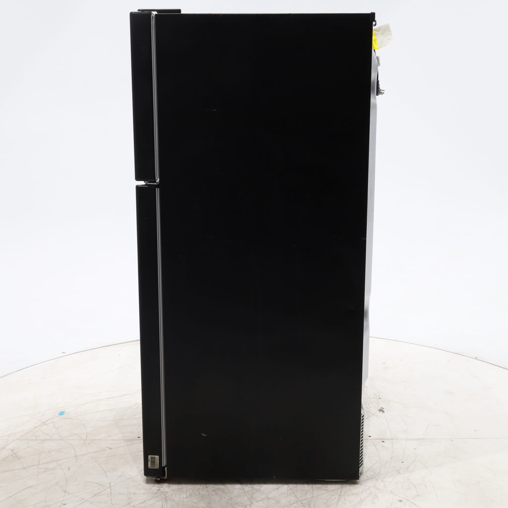 Pictures of 30 Inch Wide LG Black 20.2 cu ft ENERGY STAR Top Freezer and Bottom Refrigerator with LED Lighting and Adjustable Glass Shelving - Certified Refurbished - Neu Appliance Outlet - Discount Appliance Outlet in Austin, Tx