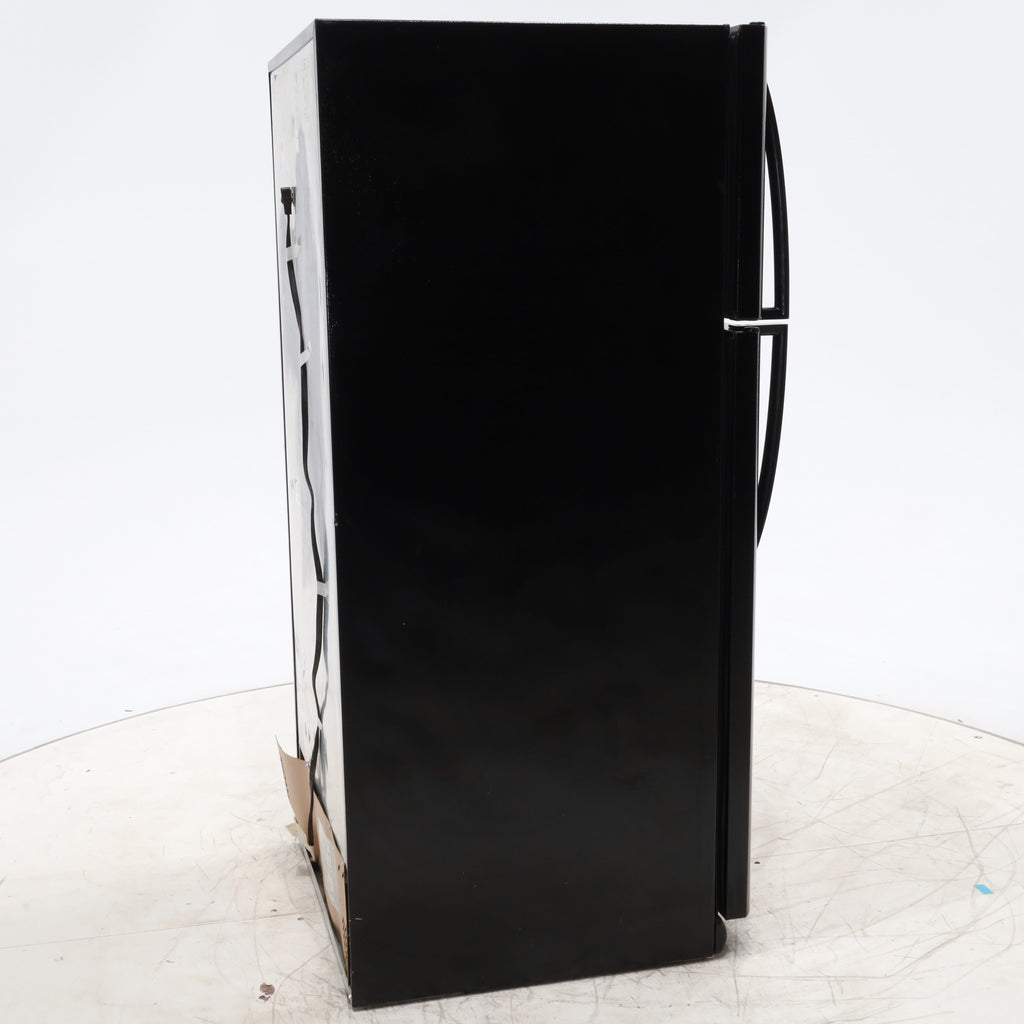 Pictures of 30 in. Wide Black Frigidaire 18 cu. ft. Top Freezer Refrigerator with Reversible Doors - Certified Refurbished - Neu Appliance Outlet - Discount Appliance Outlet in Austin, Tx