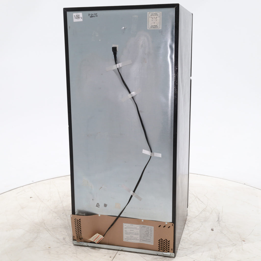 Pictures of 30 in. Wide Black Frigidaire 18 cu. ft. Top Freezer Refrigerator with Reversible Doors - Certified Refurbished - Neu Appliance Outlet - Discount Appliance Outlet in Austin, Tx