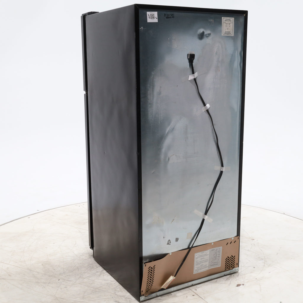 Pictures of 30 in. Wide Black Frigidaire 18 cu. ft. Top Freezer Refrigerator with Reversible Doors - Certified Refurbished - Neu Appliance Outlet - Discount Appliance Outlet in Austin, Tx