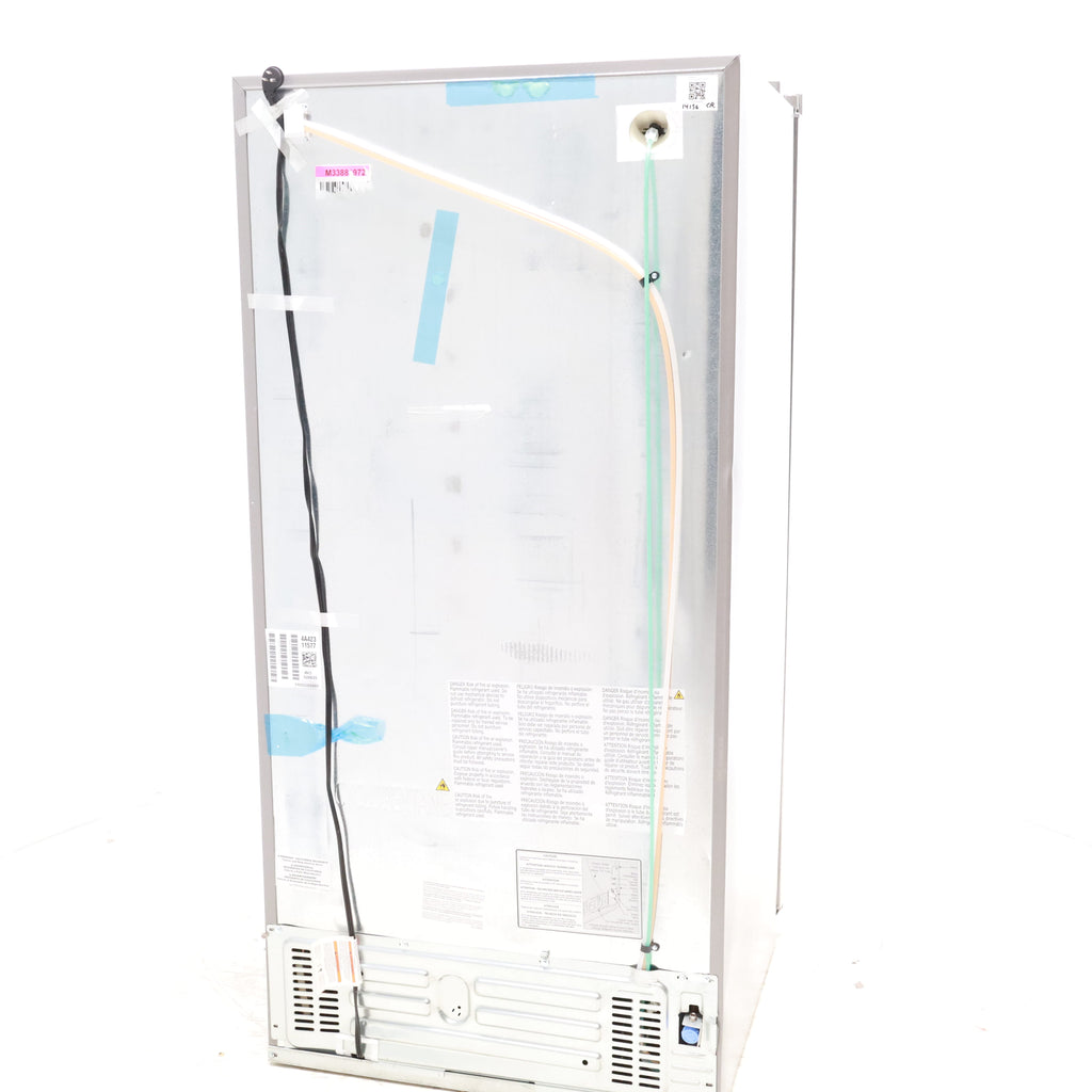 Pictures of 33" Wide Stainless Steel Frigidaire 22.3 cu. ft. ENERGY STAR Side by Side Refrigerator with Exterior Water and Ice Dispenser - Scratch & Dent - Minor - Neu Appliance Outlet - Discount Appliance Outlet in Austin, Tx