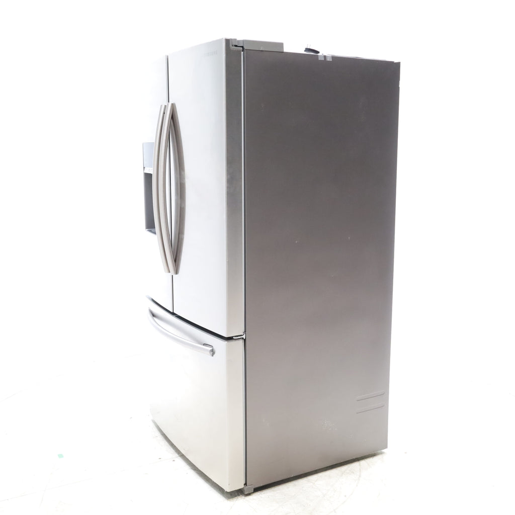 Pictures of Stainless Steel ENERGY STAR Samsung 28.07 cu. ft. 3 Door French Door Refrigerator with Dual Ice Maker - Certified Refurbished - Neu Appliance Outlet - Discount Appliance Outlet in Austin, Tx