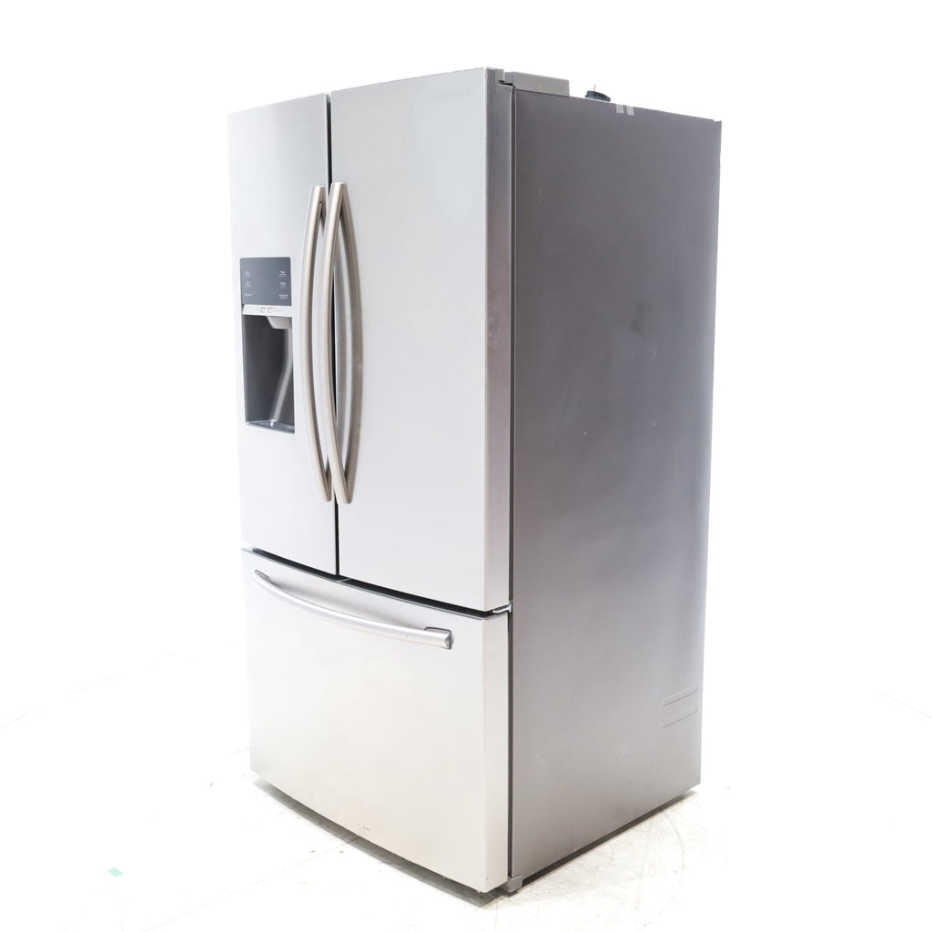 Pictures of Stainless Steel ENERGY STAR Samsung 28.07 cu. ft. 3 Door French Door Refrigerator with Dual Ice Maker - Certified Refurbished - Neu Appliance Outlet - Discount Appliance Outlet in Austin, Tx