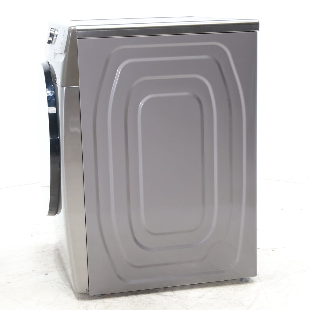 Pictures of Platinum Samsung 7.5 cu. ft. Front Load Electric Dryer with Steam- Scratch & Dent - Minor - Neu Appliance Outlet - Discount Appliance Outlet in Austin, Tx