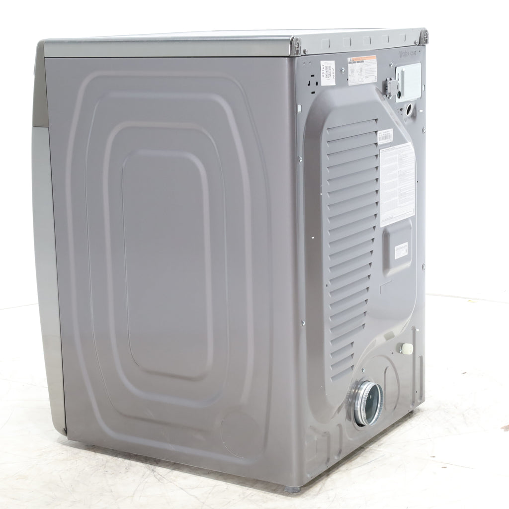 Pictures of Platinum Samsung 7.5 cu. ft. Front Load Electric Dryer with Steam- Scratch & Dent - Minor - Neu Appliance Outlet - Discount Appliance Outlet in Austin, Tx