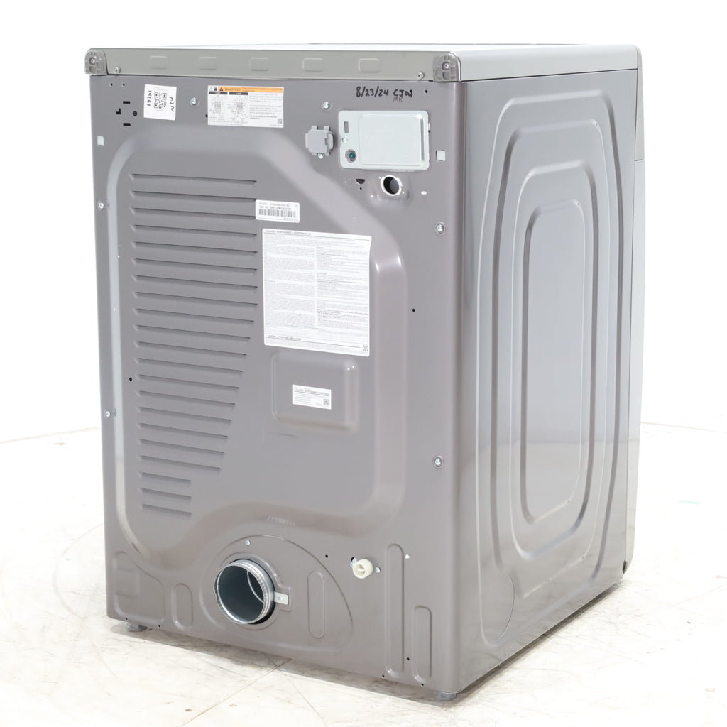 Pictures of Platinum Samsung 7.5 cu. ft. Front Load Electric Dryer with Steam- Scratch & Dent - Minor - Neu Appliance Outlet - Discount Appliance Outlet in Austin, Tx