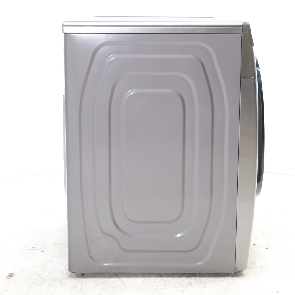 Pictures of Platinum Samsung 7.5 cu. ft. Front Load Electric Dryer with Steam- Scratch & Dent - Minor - Neu Appliance Outlet - Discount Appliance Outlet in Austin, Tx