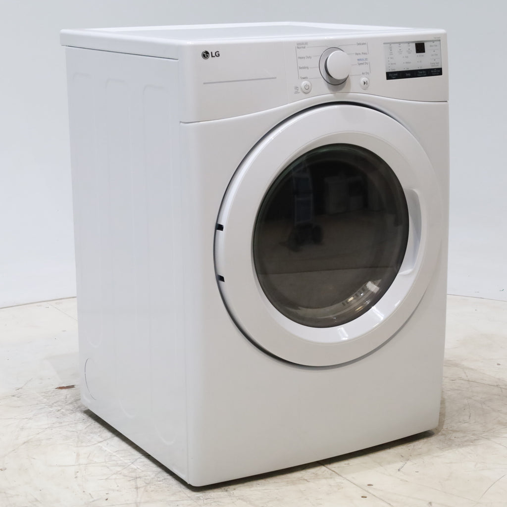 Pictures of ENERGY STAR LG 7.4 cu. ft. Electric Vented Dryer with Sensor Dry and SmartThinQ Technology - Open Box - Neu Appliance Outlet - Discount Appliance Outlet in Austin, Tx