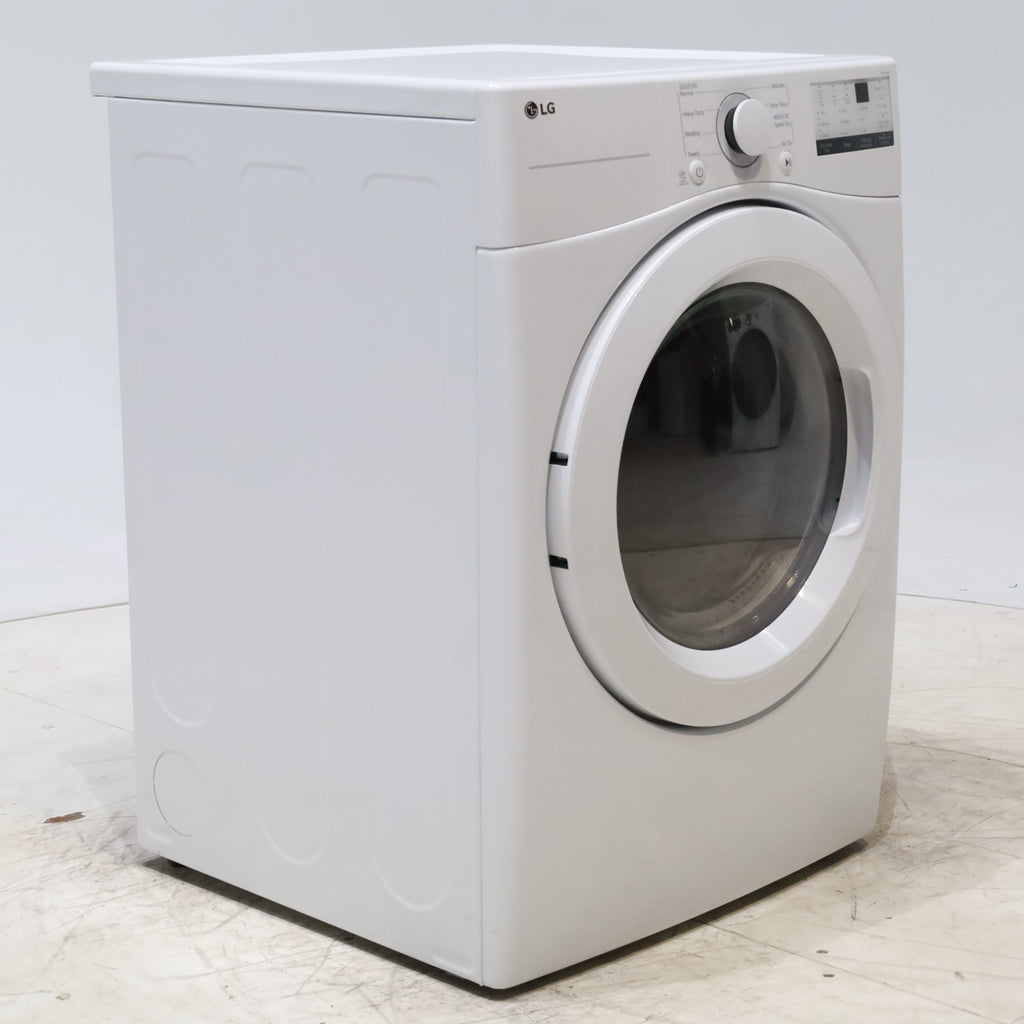 Pictures of ENERGY STAR LG 7.4 cu. ft. Electric Vented Dryer with Sensor Dry and SmartThinQ Technology - Open Box - Neu Appliance Outlet - Discount Appliance Outlet in Austin, Tx