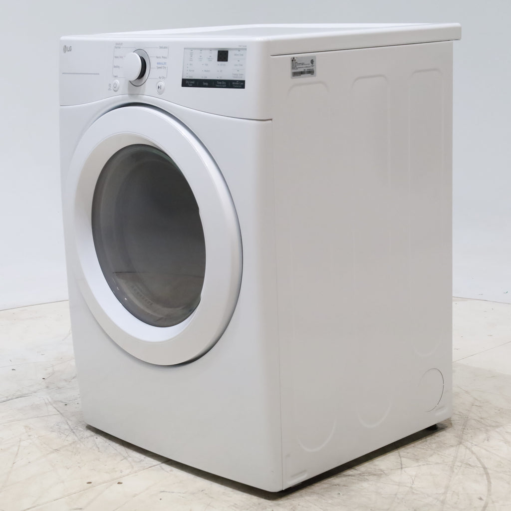 Pictures of ENERGY STAR LG 7.4 cu. ft. Electric Vented Dryer with Sensor Dry and SmartThinQ Technology - Open Box - Neu Appliance Outlet - Discount Appliance Outlet in Austin, Tx
