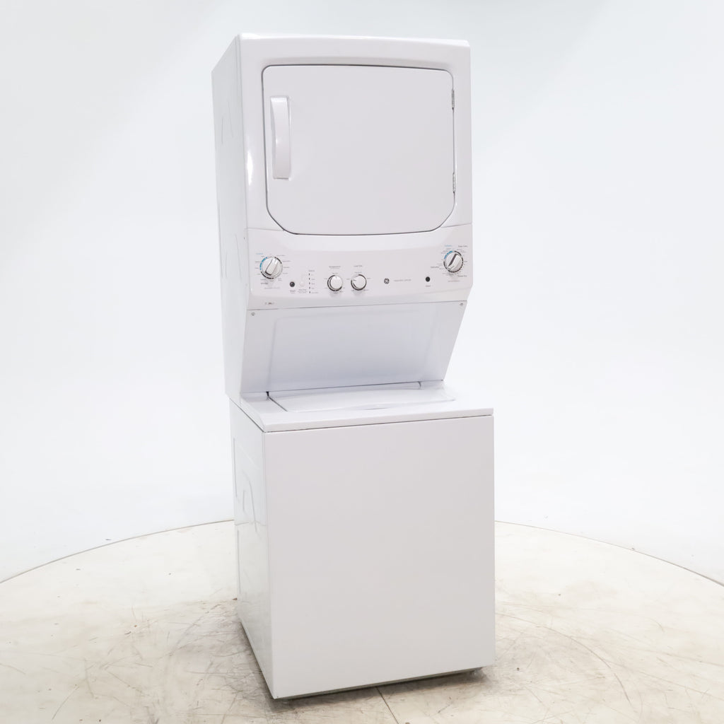 Pictures of 27" Wide GE 3.8 cu. ft. Laundry Center Washer and 5.9 cu. ft. Electric Dryer with Electro-Mechanical Rotary Dial Controls - Certified Refurbished - Neu Appliance Outlet - Discount Appliance Outlet in Austin, Tx
