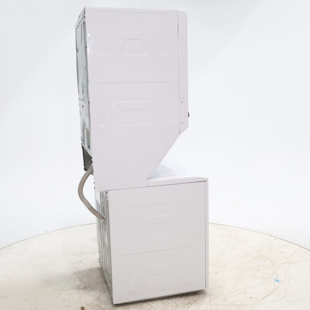 Pictures of 27" Wide GE 3.8 cu. ft. Laundry Center Washer and 5.9 cu. ft. Electric Dryer with Electro-Mechanical Rotary Dial Controls - Certified Refurbished - Neu Appliance Outlet - Discount Appliance Outlet in Austin, Tx