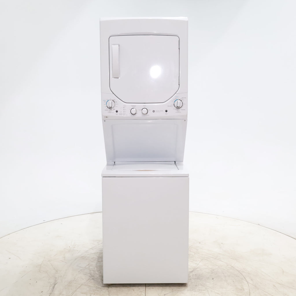 Pictures of 24 in. Wide GE Spacemaker Laundry Center with 2.3 cu. ft. Capacity Top Load Washing Machine and 4.4 cu. ft. Electric Dryer - Scratch & Dent - Minor - Neu Appliance Outlet - Discount Appliance Outlet in Austin, Tx