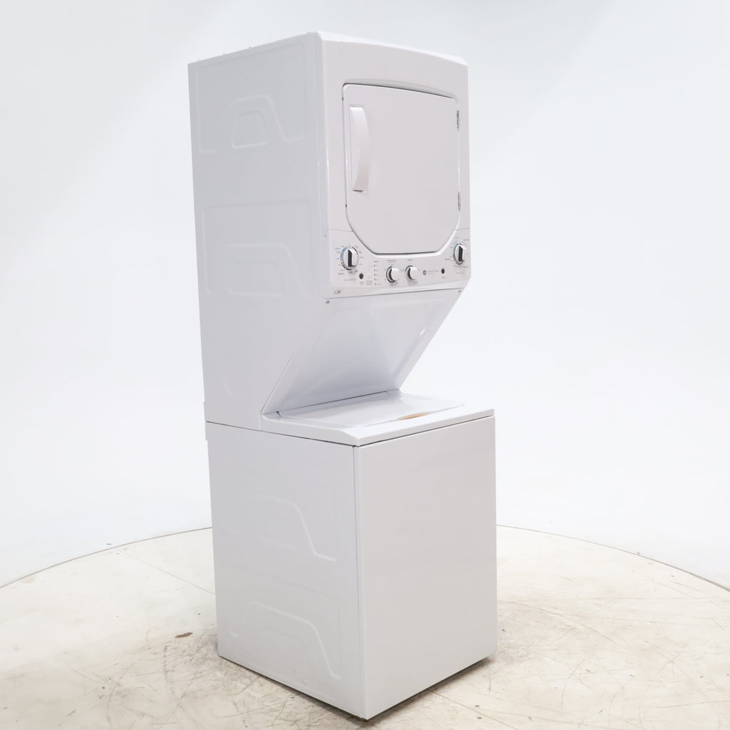 Pictures of 24 in. Wide GE Spacemaker Laundry Center with 2.3 cu. ft. Capacity Top Load Washing Machine and 4.4 cu. ft. Electric Dryer - Scratch & Dent - Minor - Neu Appliance Outlet - Discount Appliance Outlet in Austin, Tx