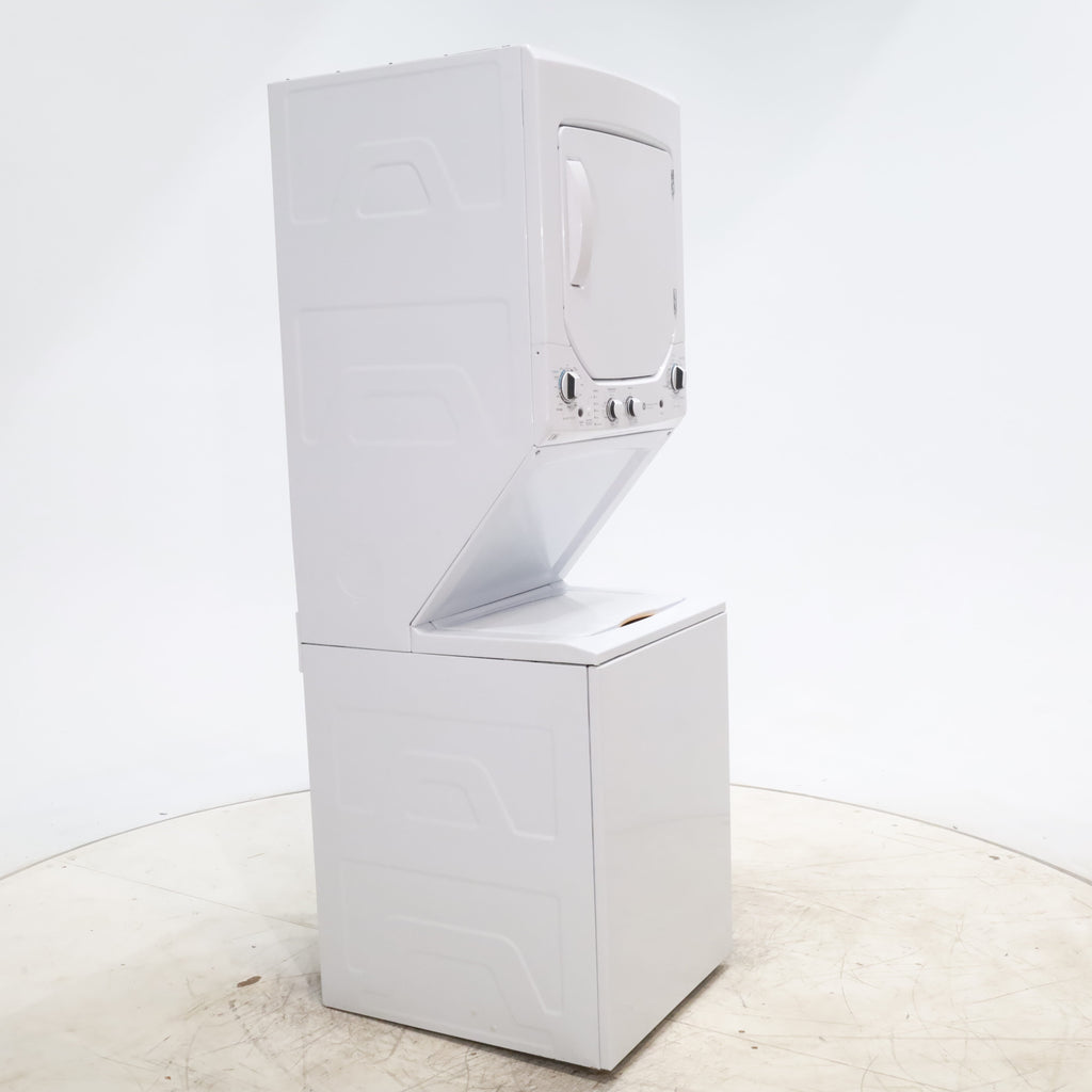 Pictures of 24 in. Wide GE Spacemaker Laundry Center with 2.3 cu. ft. Capacity Top Load Washing Machine and 4.4 cu. ft. Electric Dryer - Scratch & Dent - Minor - Neu Appliance Outlet - Discount Appliance Outlet in Austin, Tx