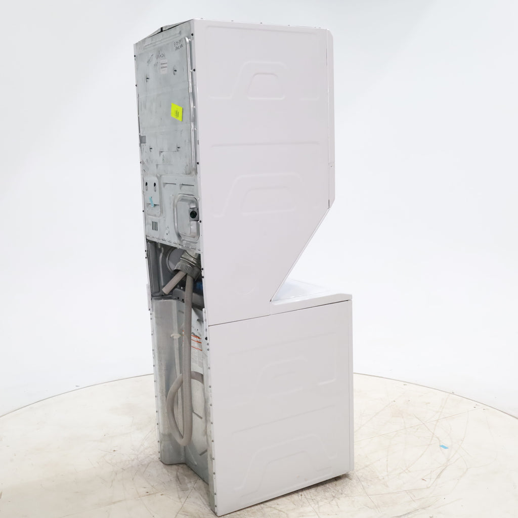 Pictures of 24 in. Wide GE Spacemaker Laundry Center with 2.3 cu. ft. Capacity Top Load Washing Machine and 4.4 cu. ft. Electric Dryer - Scratch & Dent - Minor - Neu Appliance Outlet - Discount Appliance Outlet in Austin, Tx