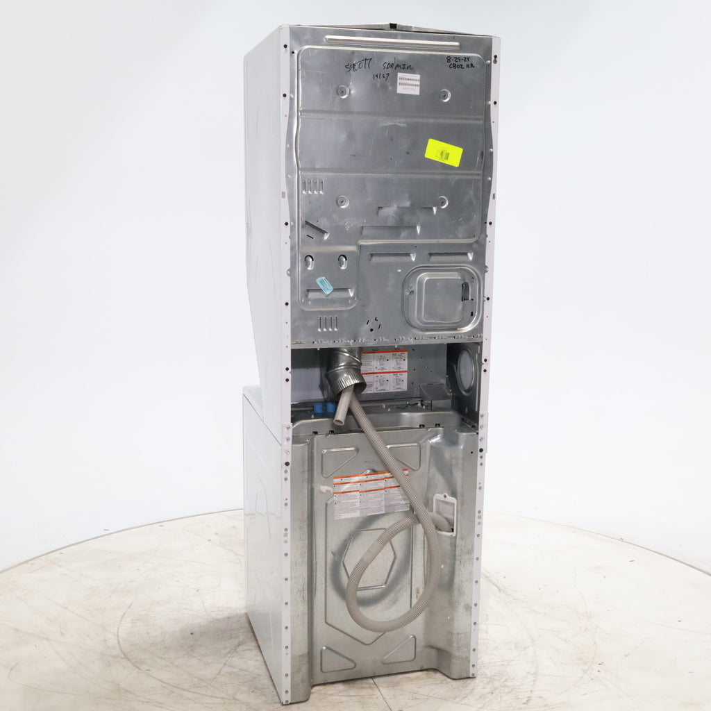 Pictures of 24 in. Wide GE Spacemaker Laundry Center with 2.3 cu. ft. Capacity Top Load Washing Machine and 4.4 cu. ft. Electric Dryer - Scratch & Dent - Minor - Neu Appliance Outlet - Discount Appliance Outlet in Austin, Tx