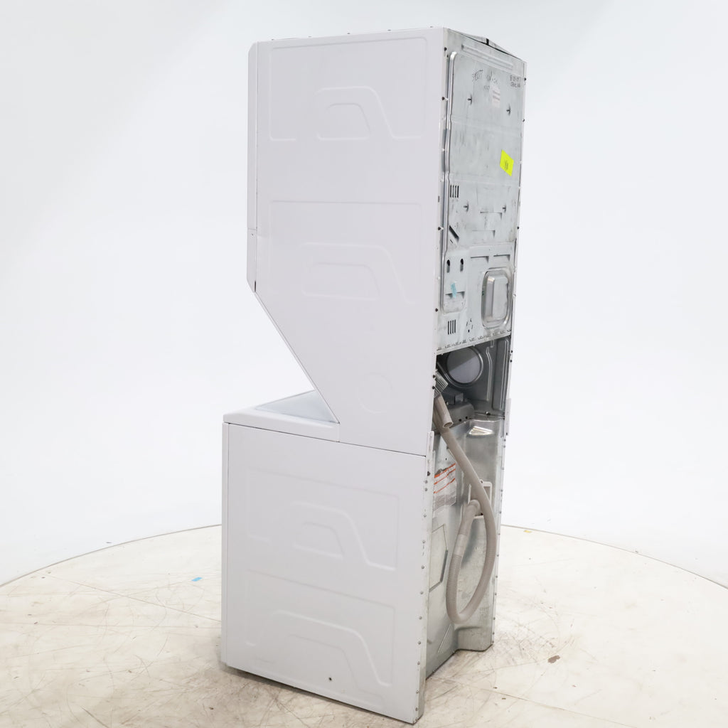 Pictures of 24 in. Wide GE Spacemaker Laundry Center with 2.3 cu. ft. Capacity Top Load Washing Machine and 4.4 cu. ft. Electric Dryer - Scratch & Dent - Minor - Neu Appliance Outlet - Discount Appliance Outlet in Austin, Tx