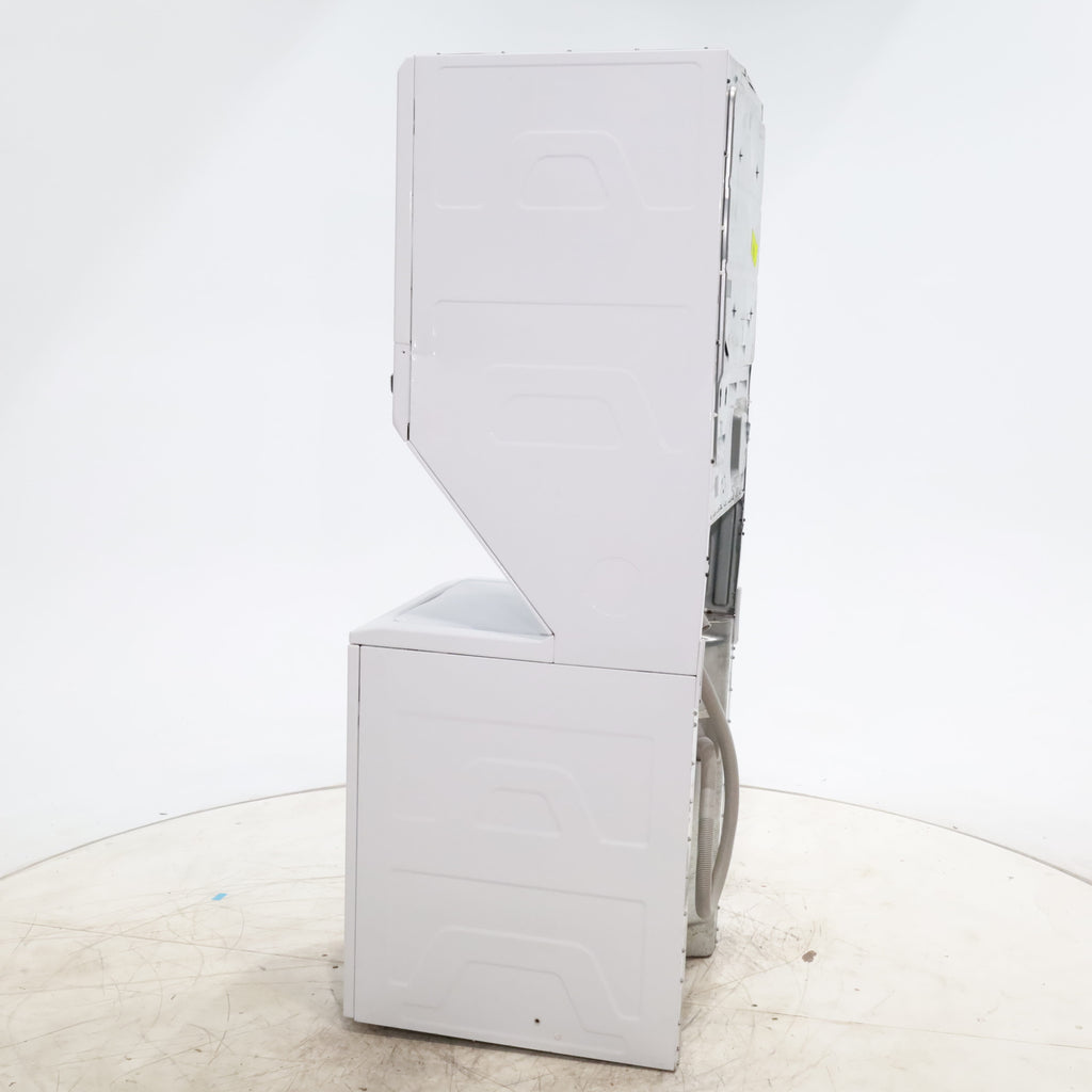 Pictures of 24 in. Wide GE Spacemaker Laundry Center with 2.3 cu. ft. Capacity Top Load Washing Machine and 4.4 cu. ft. Electric Dryer - Scratch & Dent - Minor - Neu Appliance Outlet - Discount Appliance Outlet in Austin, Tx