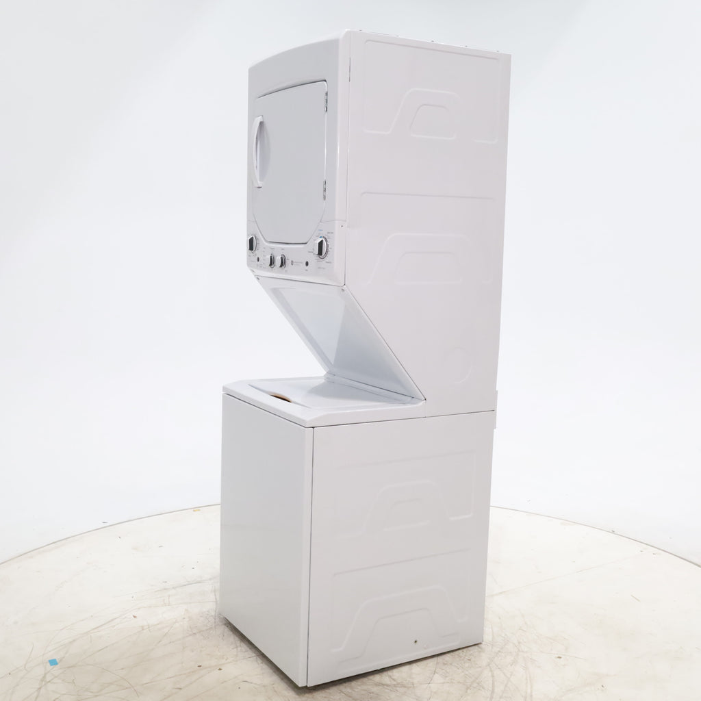 Pictures of 24 in. Wide GE Spacemaker Laundry Center with 2.3 cu. ft. Capacity Top Load Washing Machine and 4.4 cu. ft. Electric Dryer - Scratch & Dent - Minor - Neu Appliance Outlet - Discount Appliance Outlet in Austin, Tx