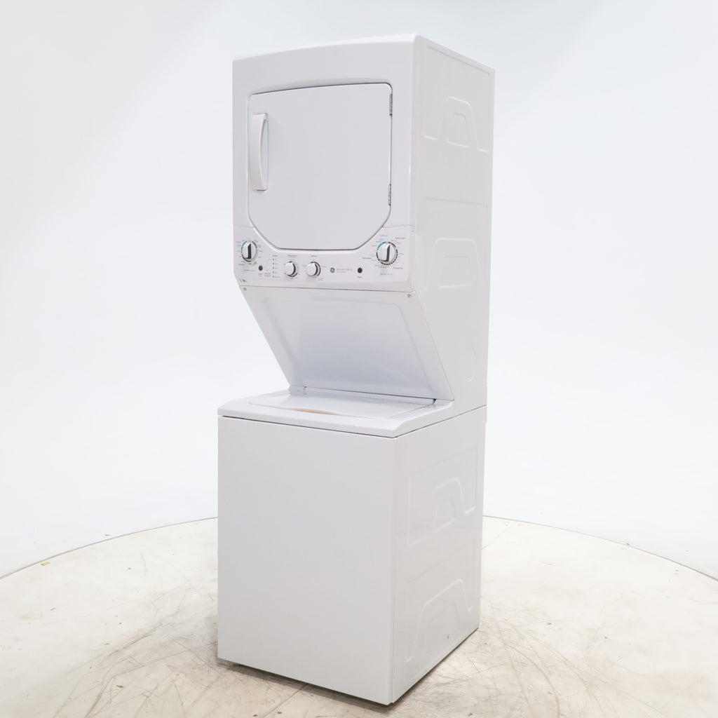 Pictures of 24 in. Wide GE Spacemaker Laundry Center with 2.3 cu. ft. Capacity Top Load Washing Machine and 4.4 cu. ft. Electric Dryer - Scratch & Dent - Minor - Neu Appliance Outlet - Discount Appliance Outlet in Austin, Tx